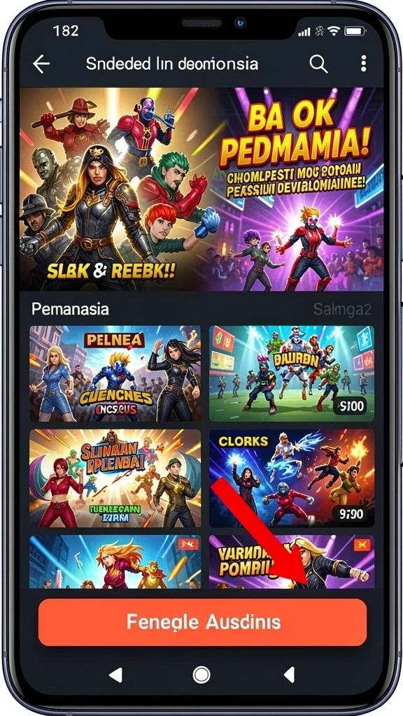 678luck - Tampilan antarmuka yang menarik dan mudah digunakan.
