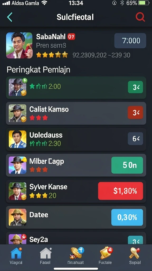 bosjoko - Ragam karakter yang unik dan menarik.