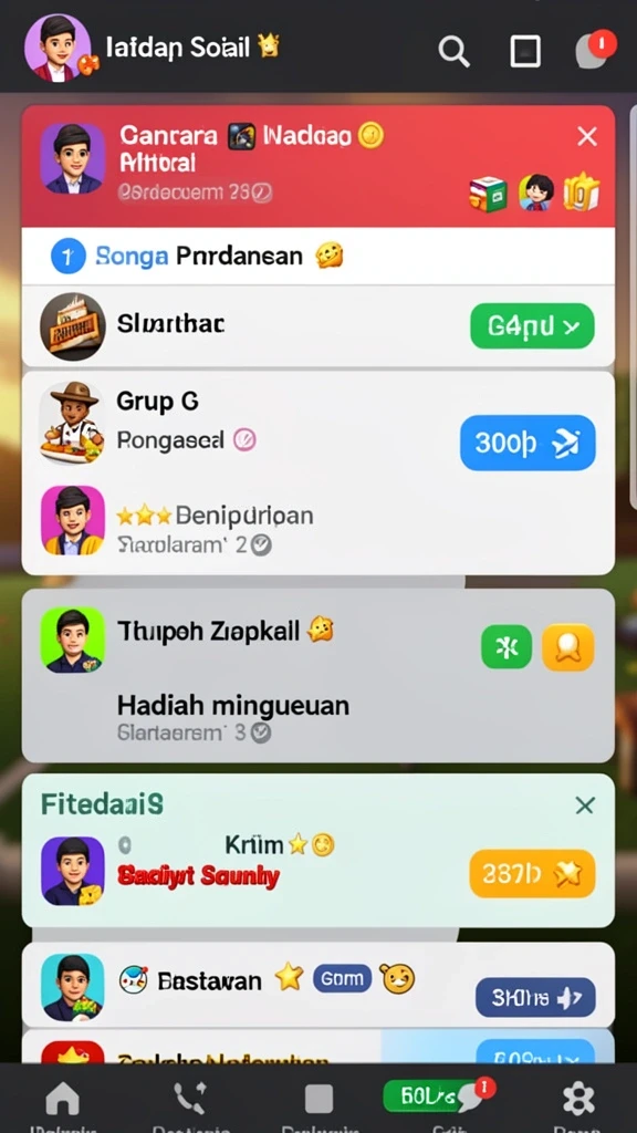 rsngame - Beragam senjata dan item yang bisa didapat.