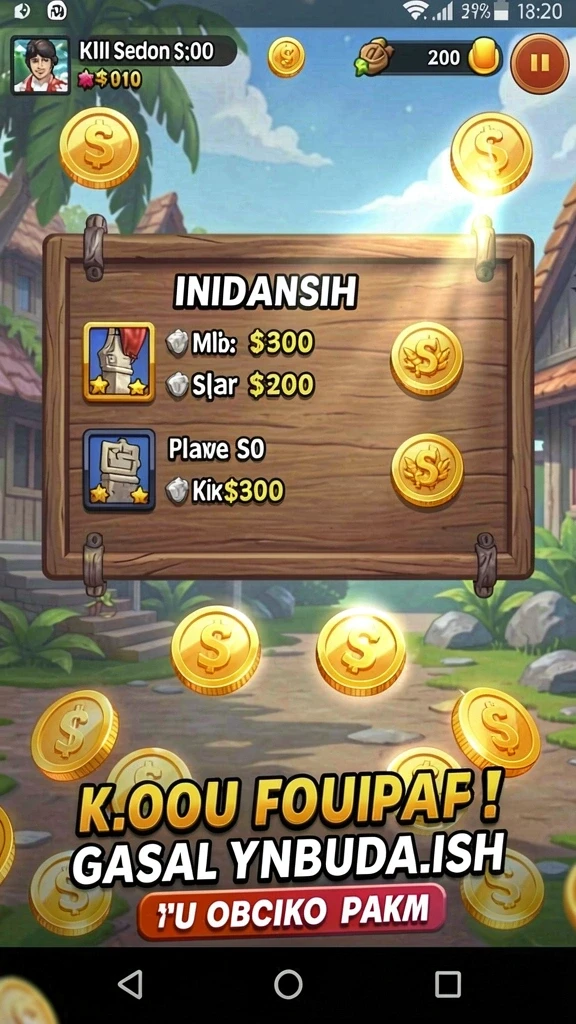 ungutoto - Karakter karakter unik di dalam game UNGUTOTO.